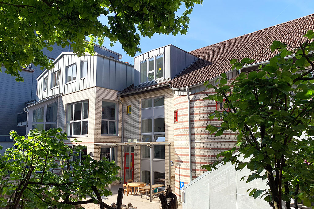 Außenansicht Kita St. Anna in Schwerin